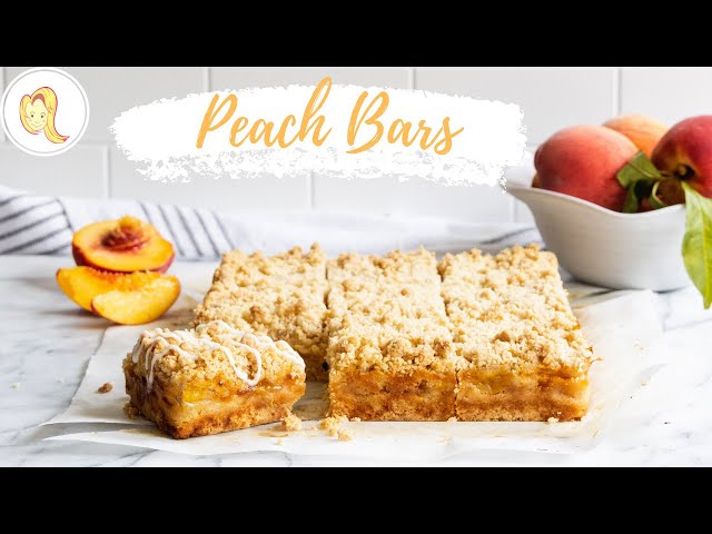 Amazing Peach Bars – Chef Ani