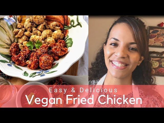 MAKING VEGAN FRIED CHICKEN with CAULIFLOWER (Air Fryer Recipe!) | The Bible Diet