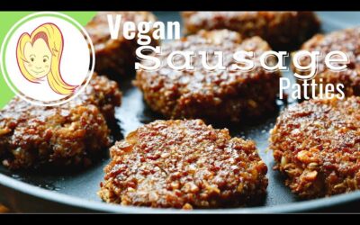 Plant-based breakfast Sausage Patties (gluten-free, nut-free, oil-free options)