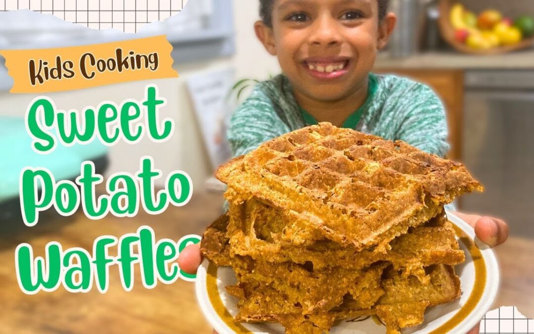 Sweet Potato Waffles – Plant-based Recipe