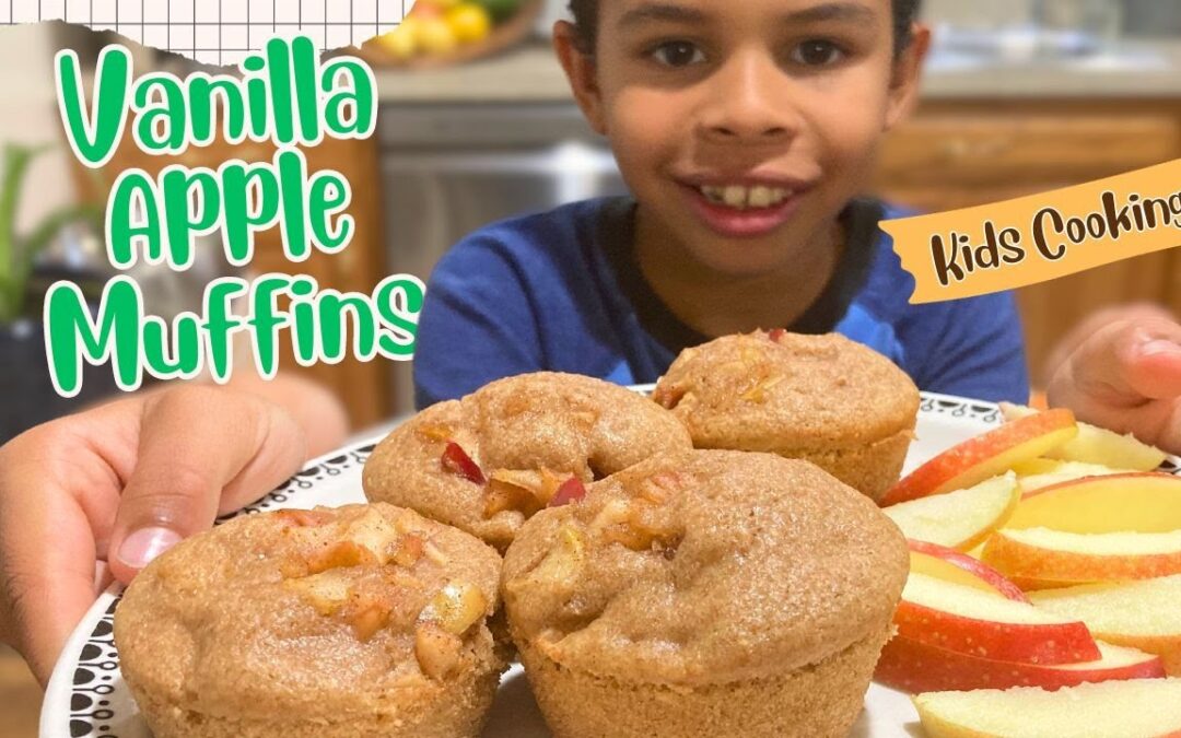 Apple Vanilla Muffins – Plant-based Recipe